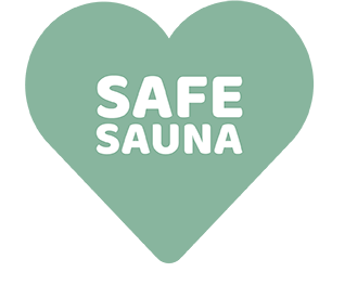 Safe Sauna label